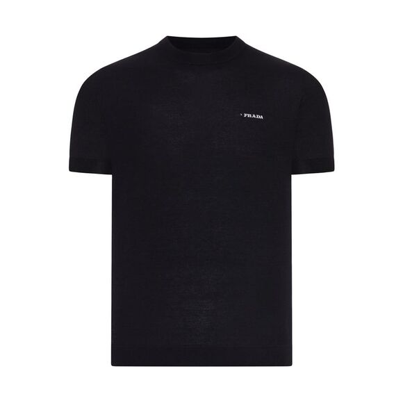 Prada Men Crew Neck Cotton Sweater